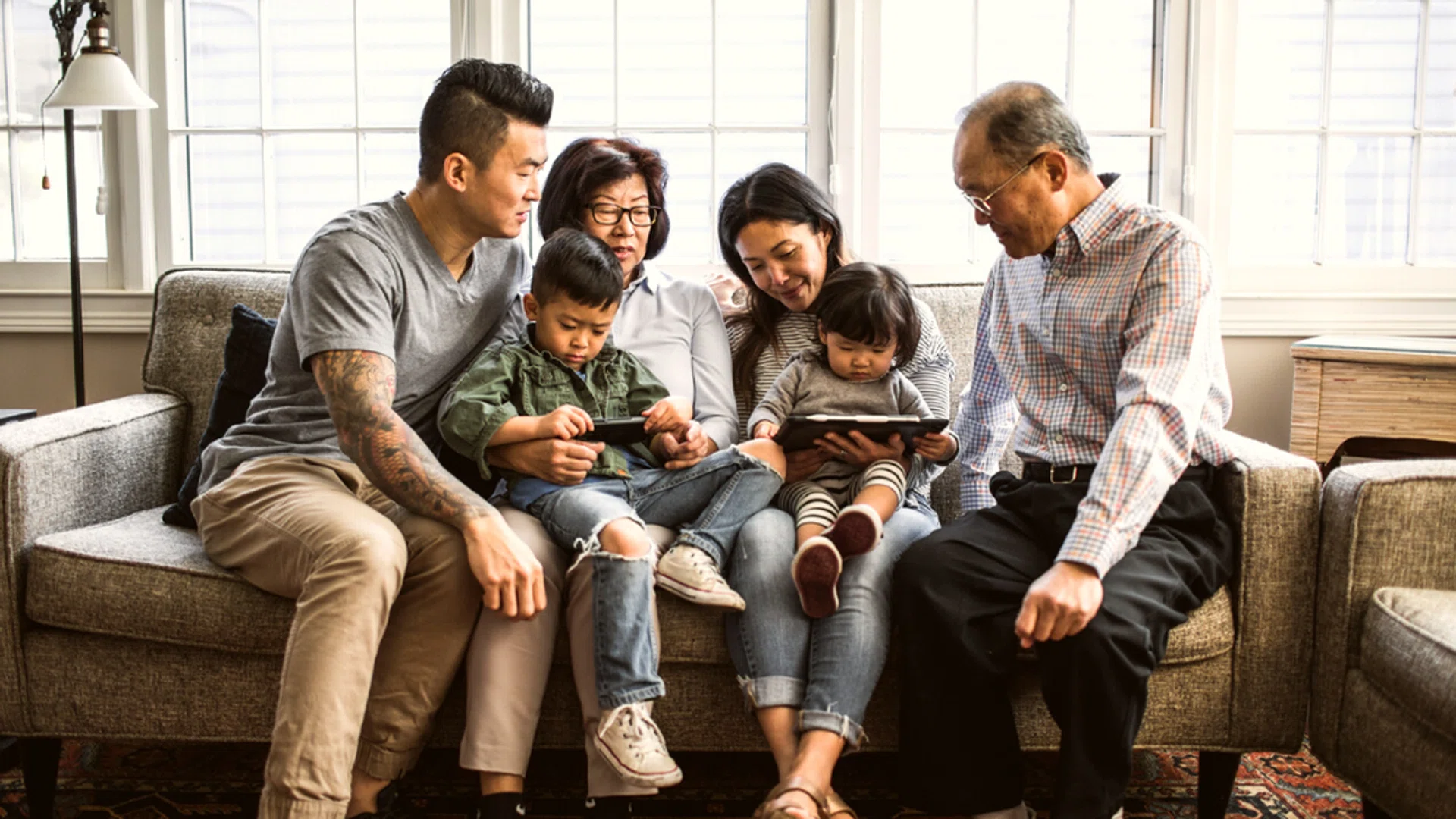 sandwich generation a happy family
